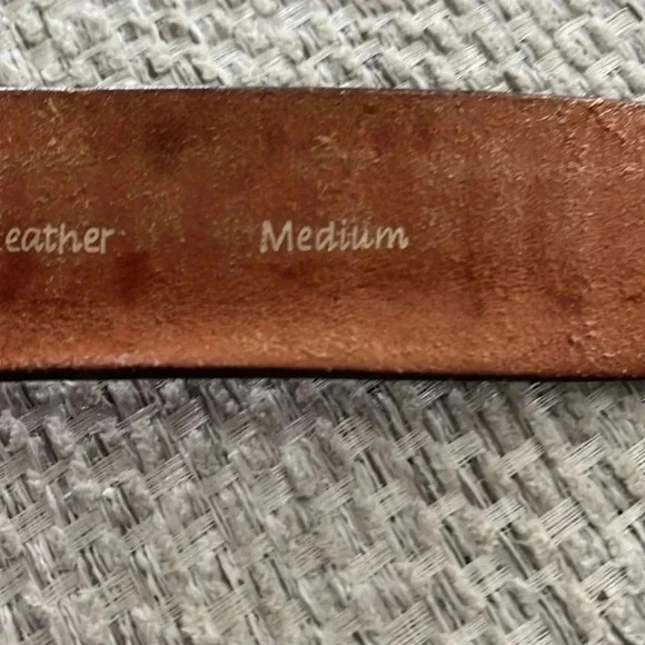 Fossil brown leather belt size M - Picture 7 of 7